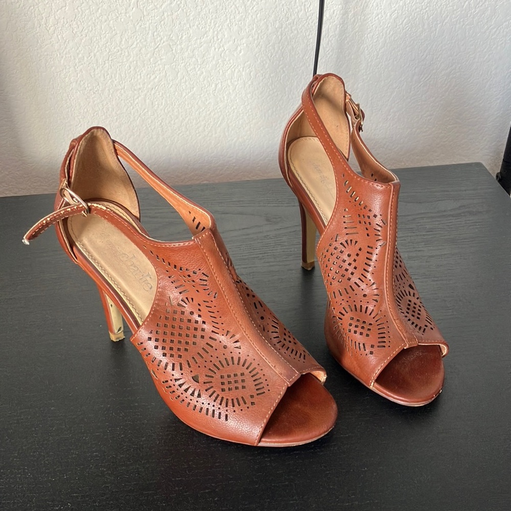 Brown heels
